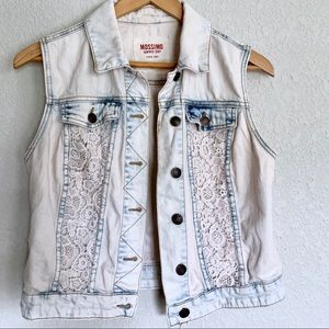 Mossimo Supply Co. Acid wash Vest